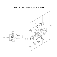 BEARING/UNDER SIZE(6003-209-0100) spare parts