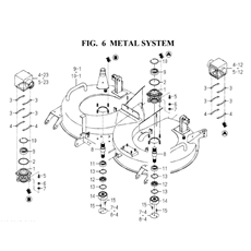 METAL SYSTEM (8663-301A-0100) spare parts