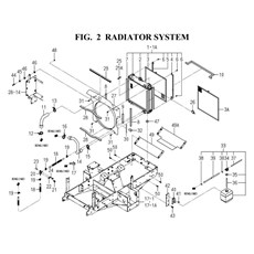 RADIATOR SYSTEM(1752-102-0100) spare parts