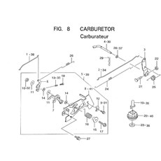 CARBURETOR spare parts