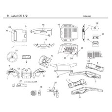 LABEL (2) spare parts