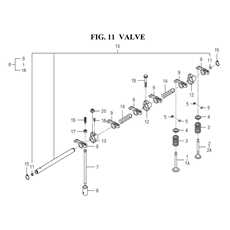 VALVE(6004-301-0100) spare parts