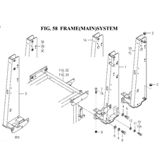 FRAME(MAIN)SYSTEM spare parts