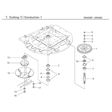 CUTTING (1) CONDUCTION 1 spare parts