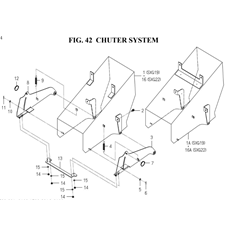 CHUTER SYSTEM (1728-801-0100,1728-801A-0100) spare parts