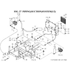 PIPING(SUCTION)SYSTEM(1/2)(1752-508-0100) spare parts