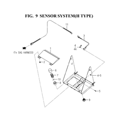 SENSOR SYSTEM (H TYPE)(8664-655-0100) spare parts