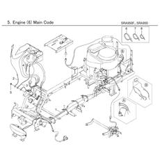 ENGINE (6) MAIN CODE spare parts