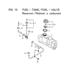 FUEL-TANK/FUEL-VALVE spare parts