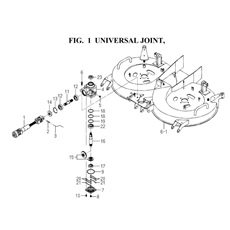 UNIVERSAL JOINT(8659-101-0100,8665-201-0100) spare parts