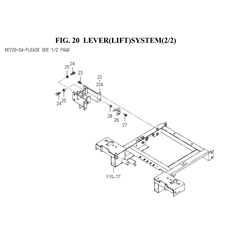 LEVER(LIFT)SYSTEM(2/2)(1752-503-0100) spare parts