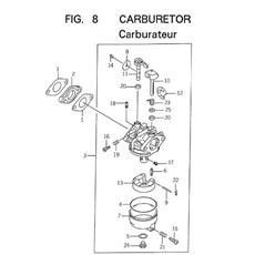 CARBURETOR spare parts