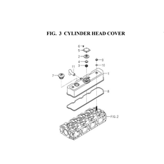 CYLINDER HEAD COVER spare parts