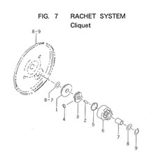 RACHET SYSTEM spare parts