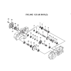 GEAR BOX (2) spare parts