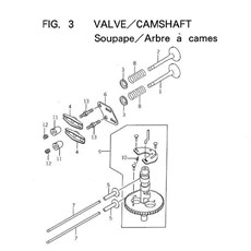 VALVE/CAMSHAFT spare parts