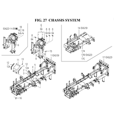 CHASSIS SYTEM (1728-410-0100, 1728-410A-0100) spare parts