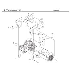 TRANSMISSION (10) spare parts