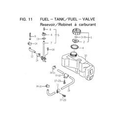 FUEL-TANK/FUEL-VALVE spare parts