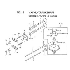 VALVE/CRANKSHAFT spare parts