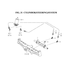 CYLINDER(STEERING)SYSTEM spare parts