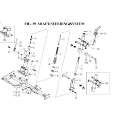 SHAFT(STEERING)SYSTEM spare parts