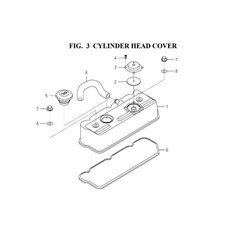 CYLINDER HEAD COVER spare parts