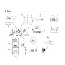 LABEL spare parts