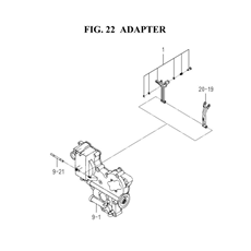 ADAPTER (6003-560E-0100) spare parts