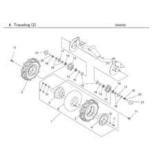 TRAVELING (2) spare parts