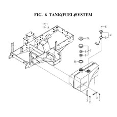 TANK(FUEL)SYSTEM(1752-111-0100) spare parts