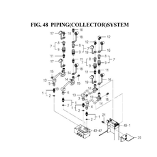 PIPING(COLLECTOR)SYSTEM spare parts