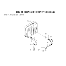 PIPING(SUCTION)SYSTEM(2/2)(1752-508-0100) spare parts