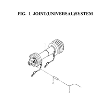 JOINT(UNIVERSAL)SYSTEM(8654-101G-0100) spare parts