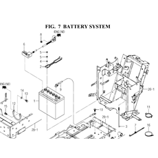 BATTERY SYSTEM (1845-112-0100) spare parts