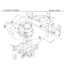 ENGINE (1) ENGINE spare parts