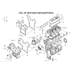 REPAIR PARTS (OPTION) spare parts