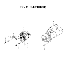 ELECTRIC(1)(6004-801J-0100,6004-801J-0200) spare parts