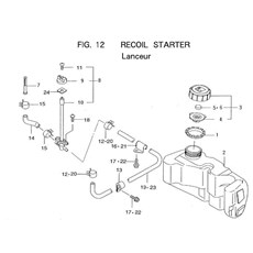 RECOIL STARTER spare parts