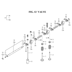 VALVE (6005-301B-0100) spare parts