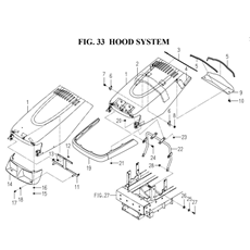 HOOD SYSTEM (1728-601A-0100) spare parts