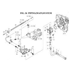 PIPING(MAIN)SYSTEM(1836-508B-0100) spare parts