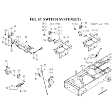 SWITCH SYSTEM(2/2)(1845-680-0100) spare parts