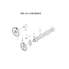 CAM SHAFT spare parts