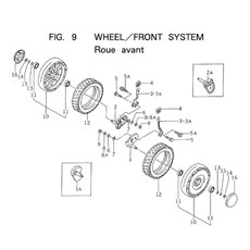 WHEEL/FRONT SYSTEM spare parts