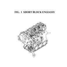 SHORT BLOCK ENGINE ASS'Y(6005-010-148-00) spare parts