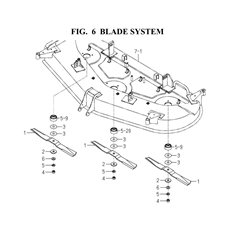 BLADE SYSTEM(8655-306A-0100) spare parts