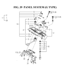 PANEL SYSTEM (G TYPE) 1728-670A-0100) spare parts