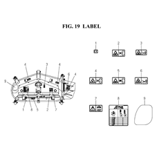 LABEL(8654-901P-0100) spare parts