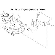 COVER(BELT)SYSTEM(SCMA54)(8665-407A-0100) spare parts